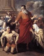 DUJARDIN, Karel St Paul Healing the Cripple at Lystra sd oil painting reproduction